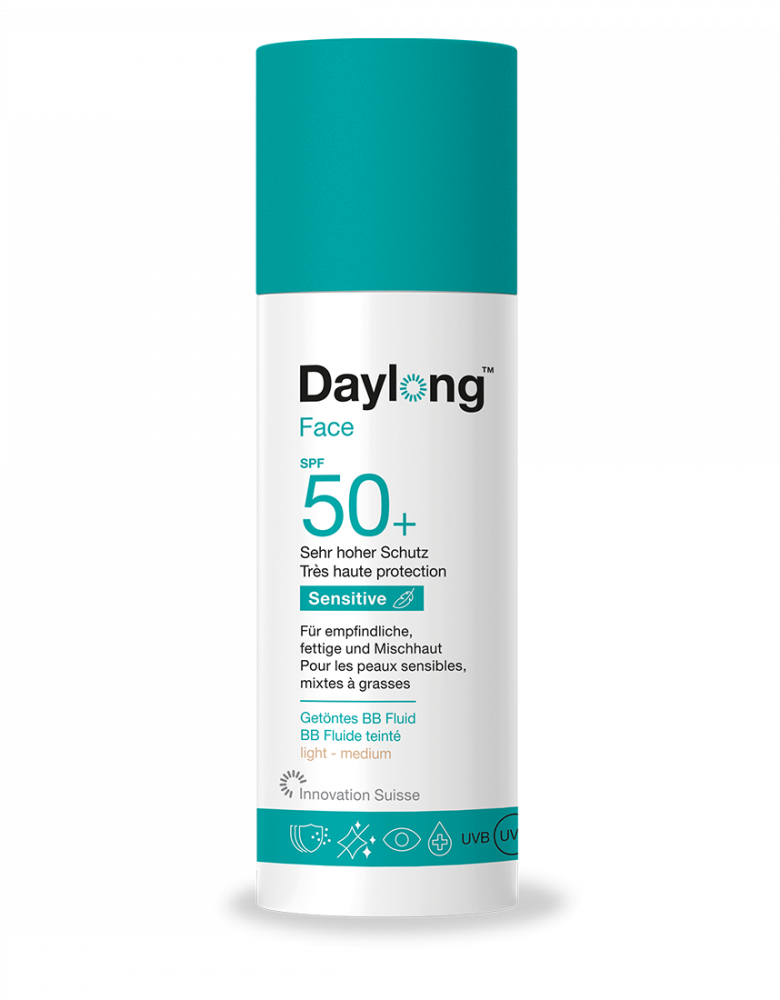 DAYLONG™ FACE SENSITIVE FLUIDE REGULATEUR TEINTE SPF 50+