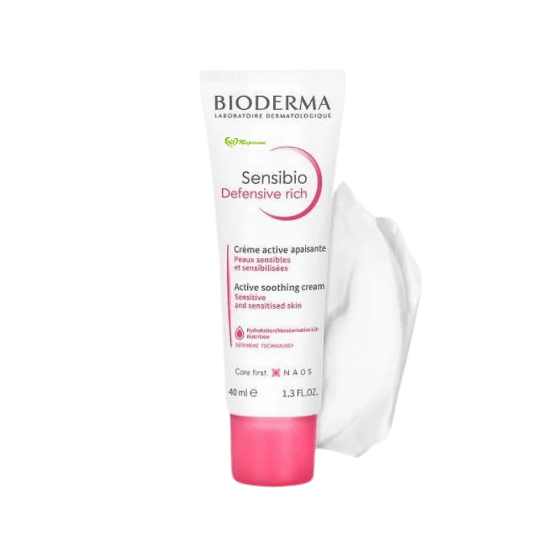 BIODERMA SENSIBIO DEFENSIVE RICH CREME ACTIVE APAISANTE 40ML